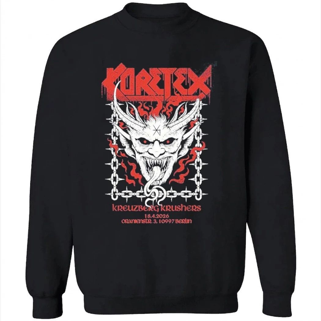 Kreator X Coretex Berlin Germany 2026 Exclusive Tee At Oranienstr Kreuzberg Krushers April 18 2026 Shirt