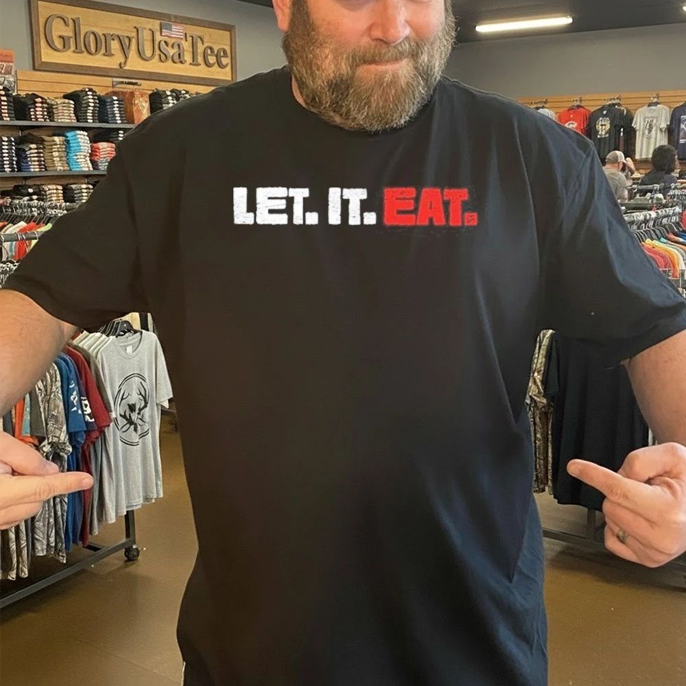 Trevor Bauer Wearing Let It Eat Shirt