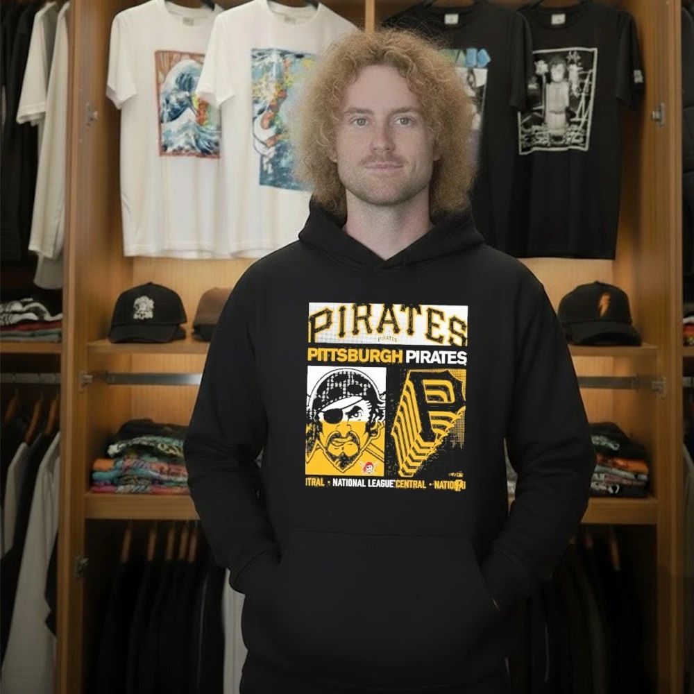 Pittsburgh Pirates Profile Big & Tall Two-Sided Graphic T-Shirt