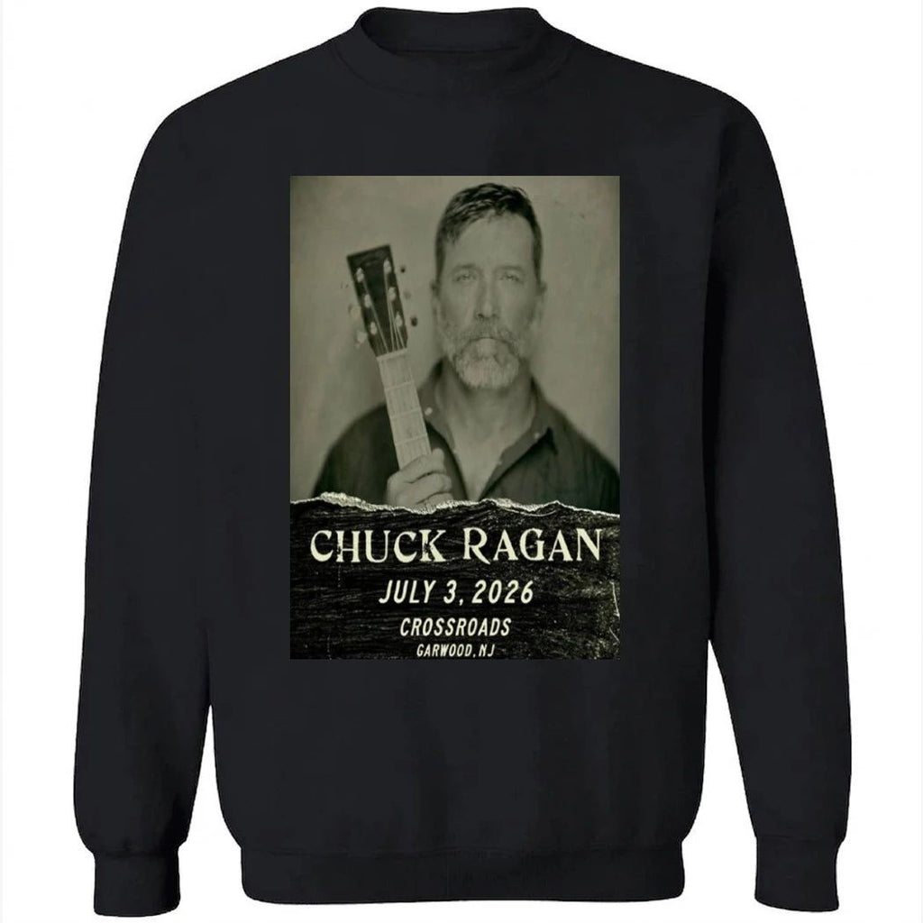 Chuck Ragan Crossroads July 3 2026 Garwood, NJ Concert Poster Shirt