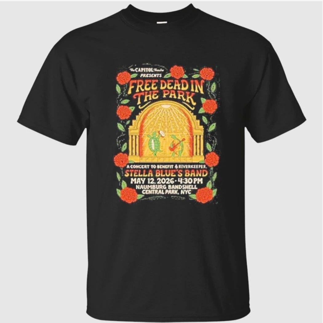 Stella Blues Band May 12 2026 Naumburg Bandshell Central Park NYC Shirt
