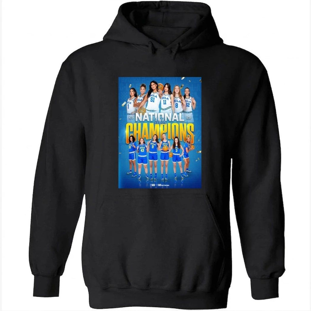 UCLA Bruins Women’s Basketball National Champions NCAA Women’s Basketball Championship Basketball 2026 Team Portrait Victory Poster Shirt