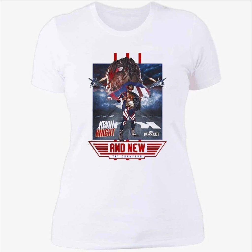 Kevin Knight AEW TNT Champion Dynasty Wrestling 2026 And New Champion Shirt