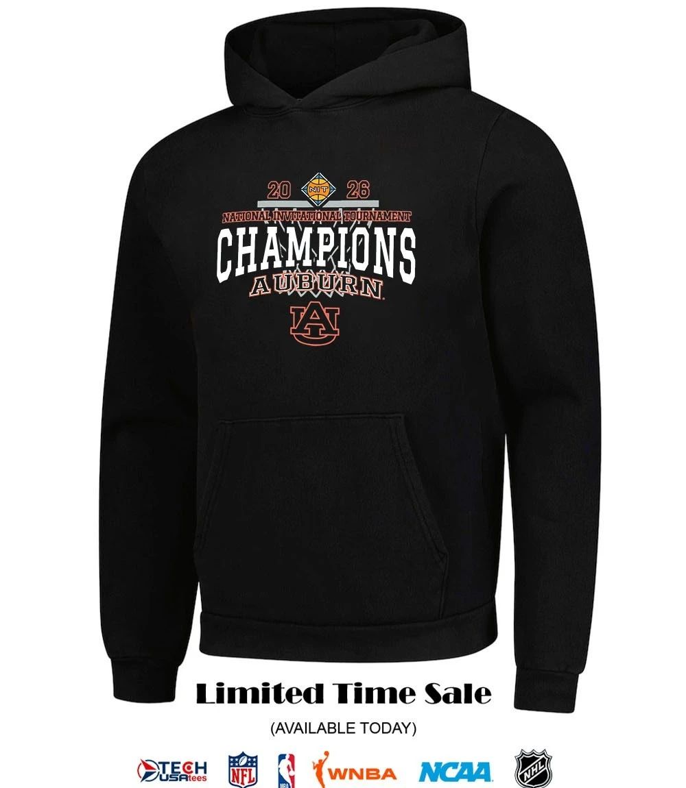 Auburn Tigers 2026 National Invitation Tournament Champions The Net shirt