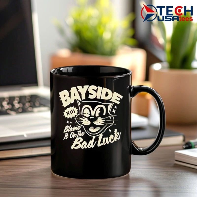 Bayside blame it on the bad luck shirt