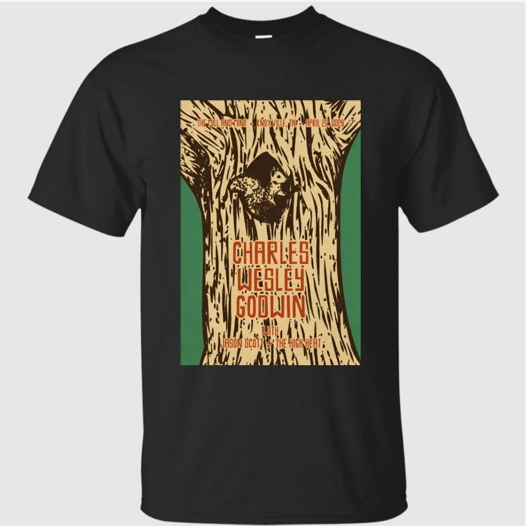 Charles Wesley Godwin Apr 22 2026 The Mill And Mine, Knoxville TN Shirt