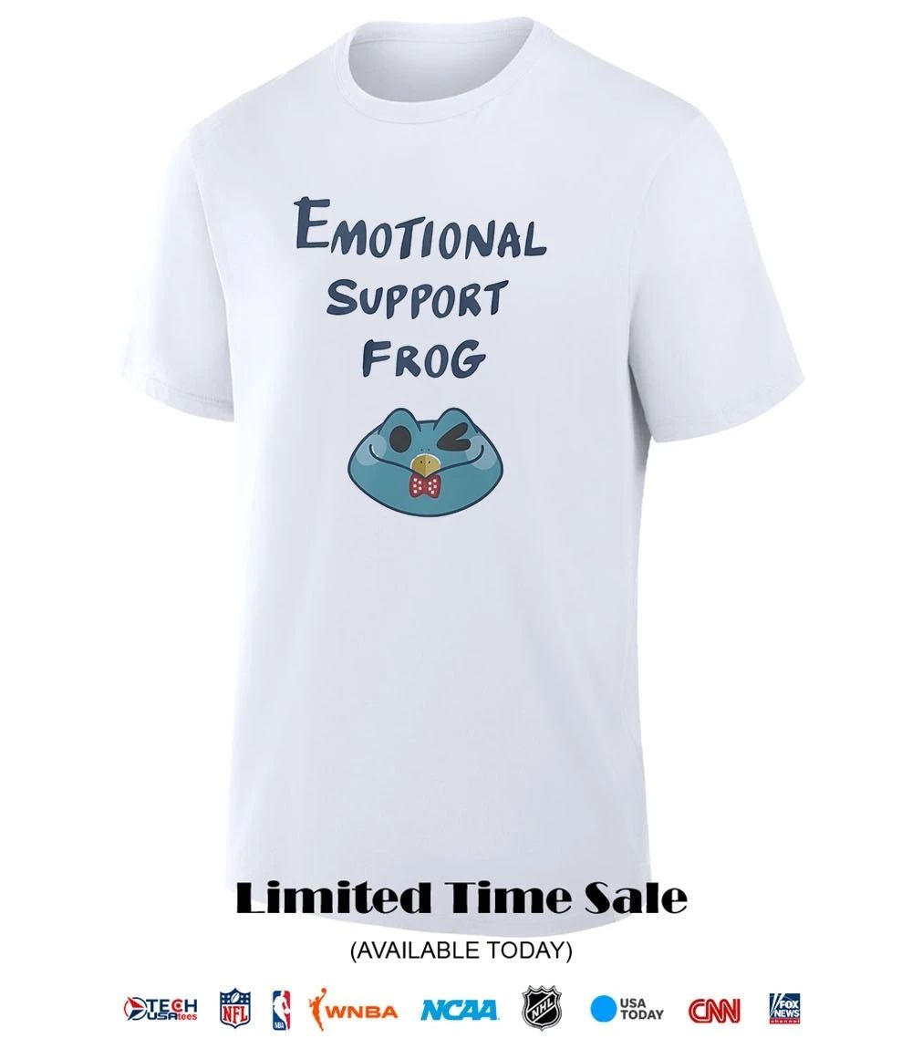 Emotional Support Frog Fizzarolli shirt