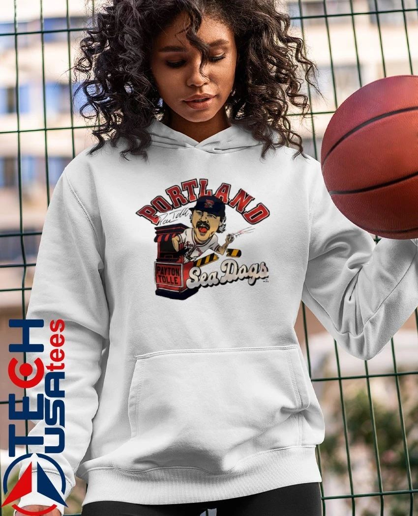 Portland Sea Dogs Payton Tolle caricature signature shirt