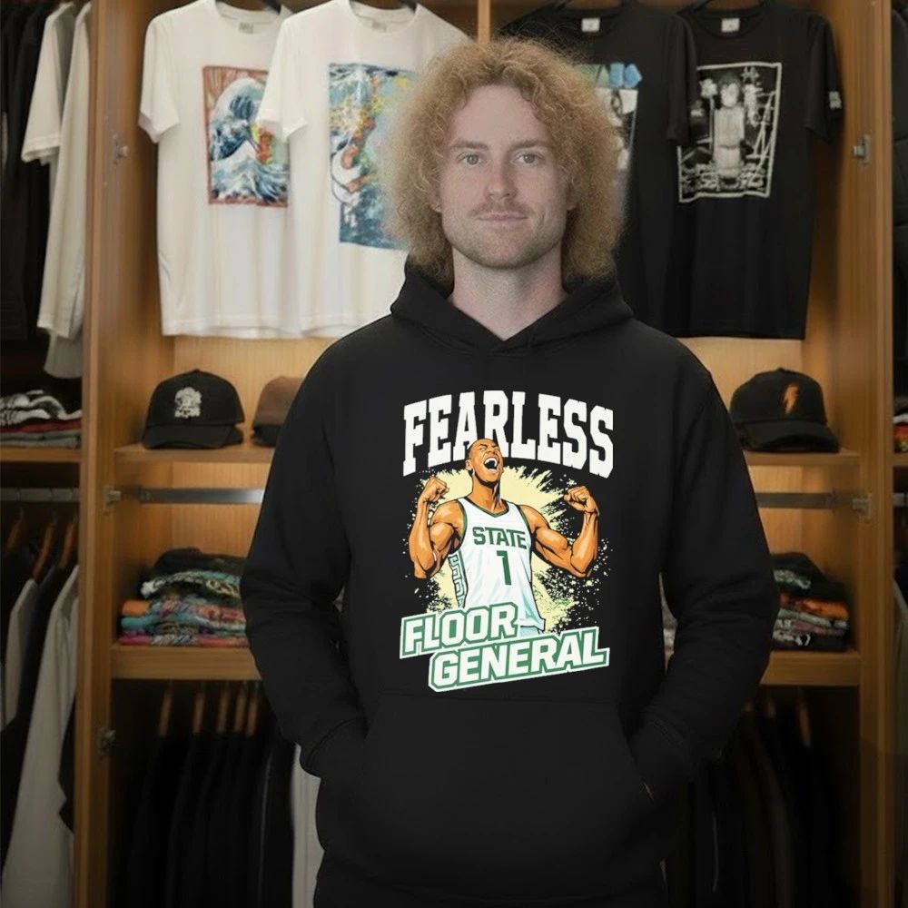 Jeremy Fears Jr Floor General Michigan State Spartans Shirt