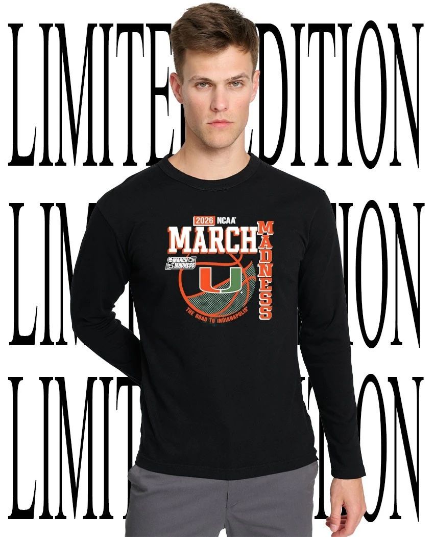 NCAA March Madness 2026 Miami University road to Indianapolis logo tee
