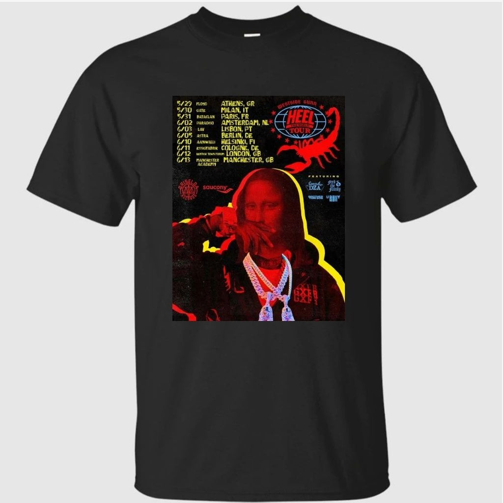 Westside Gunn Heel The World Tour 2026 Europe And UK Shirt
