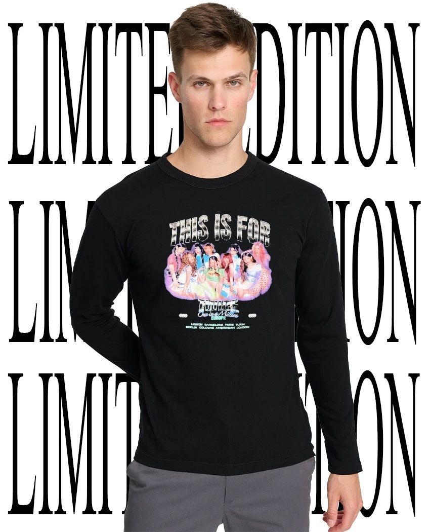 This is for Twice one in a million Europe World Tour shirt