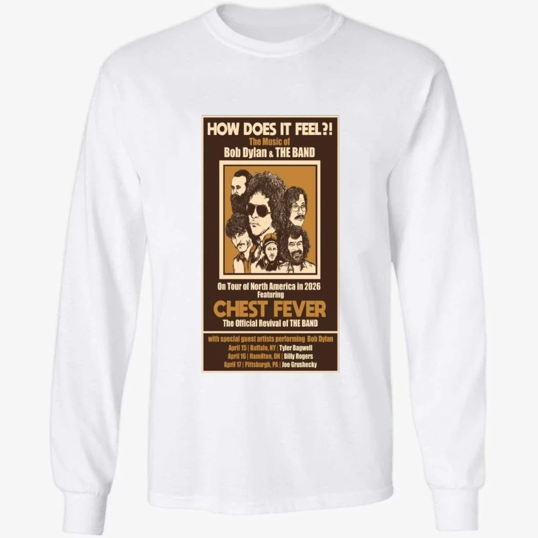 Chest Fever North America 2026 Tour Shirt