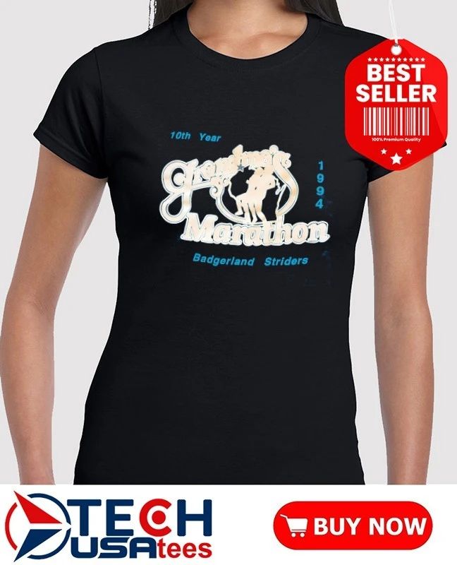 10th Year 1994 Grandma’s Marathon Badgerland Striders shirt