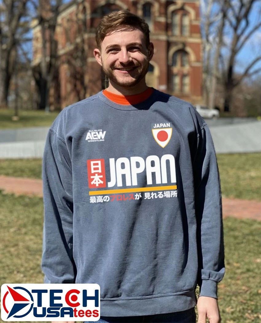 AEW Tournament Soccer Japan where the best wrestle shirt