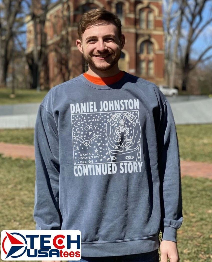 Daniel Johnston continued story shirt