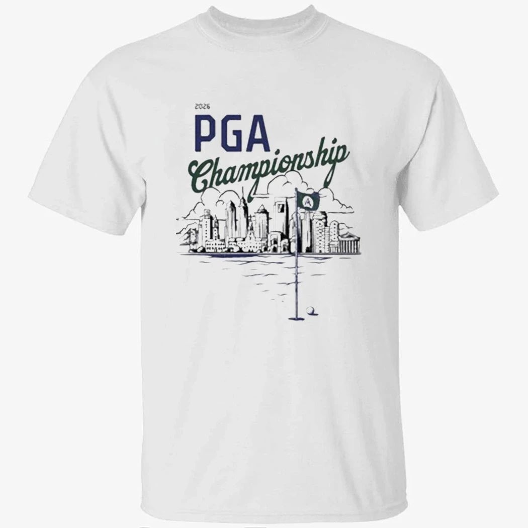 2026 PGA Championship x Barstool Golf Philadelphia Skyline Shirt