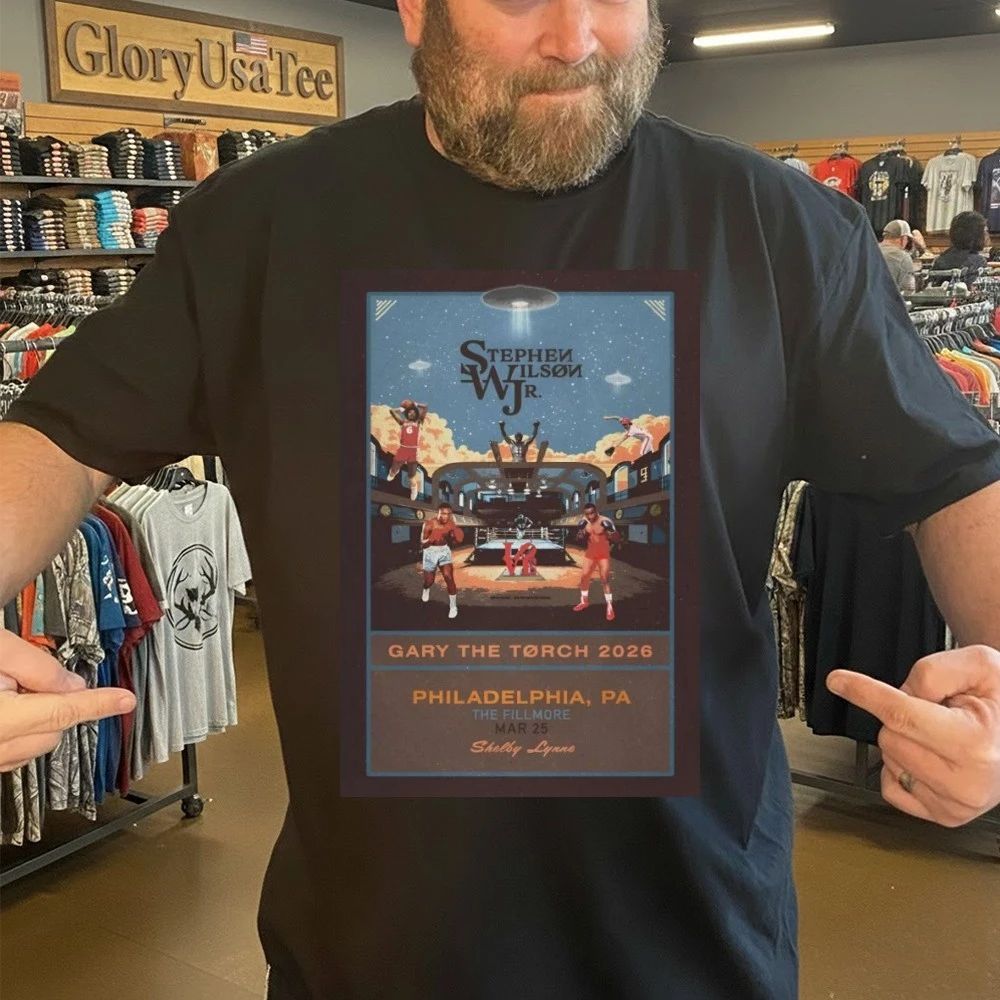 Stephen Wilson JR. Tour Philadelphia PA On Mar 25 2026 Poster Shirt