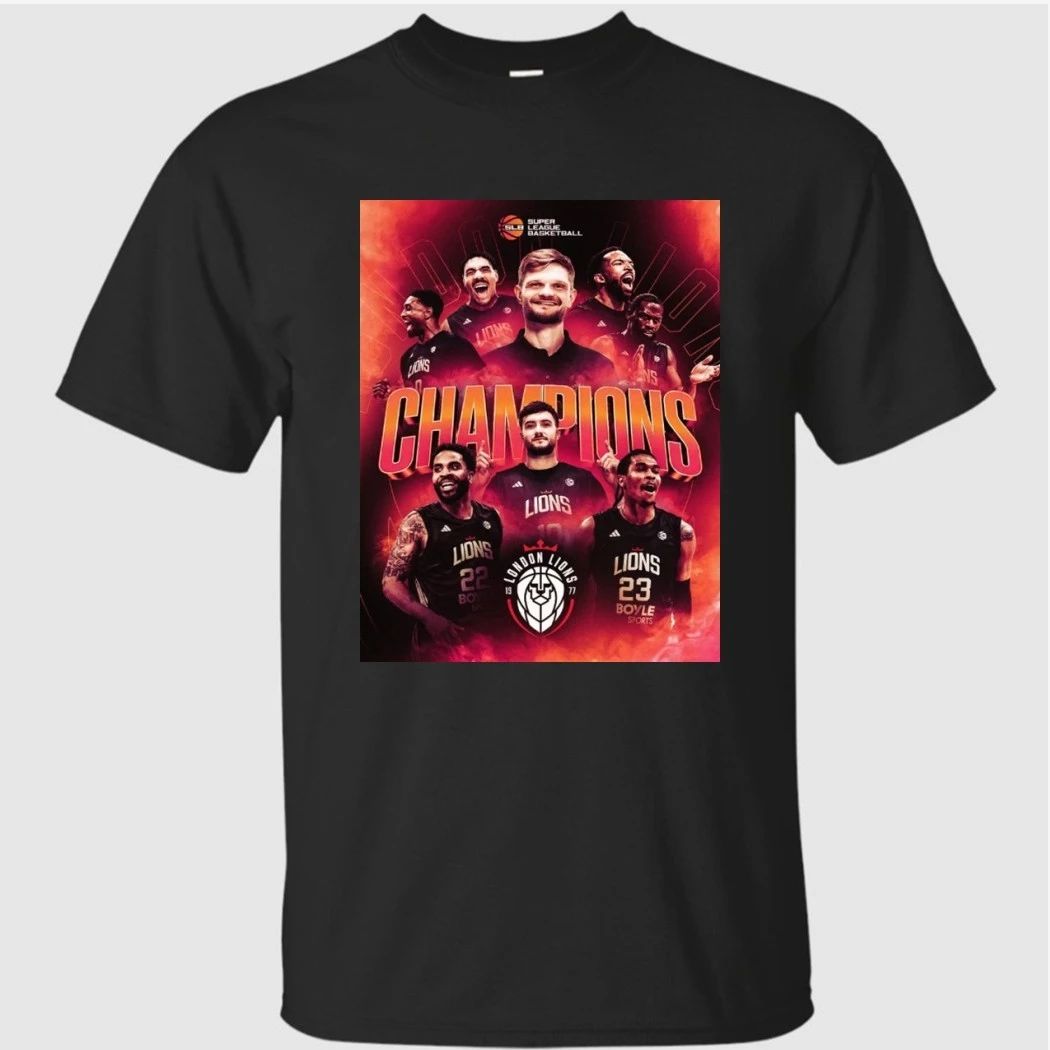 London Lions Basketball Championship 2026 Super League Basketball League Championship Poster Shirt