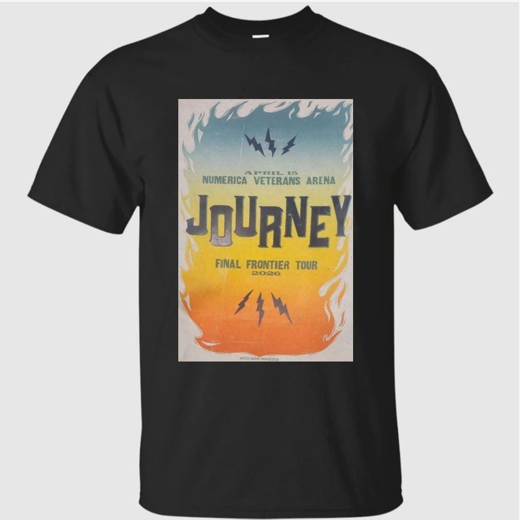 Journey Final Frontier Tour April 15 2026 Shirt