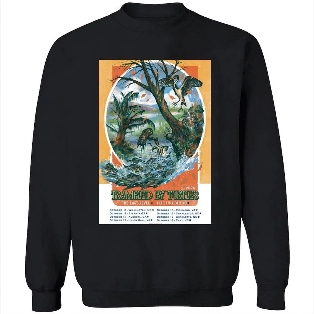 Trampled by Turtles The Last Revel 2026 Poster Shirt