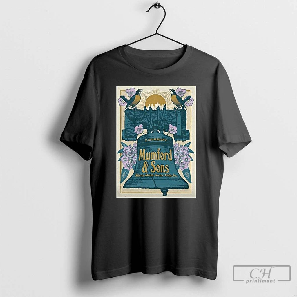 Classic Mumford And Sons October 14 2025 Philadelphia Pa Long Sleve T Shirts