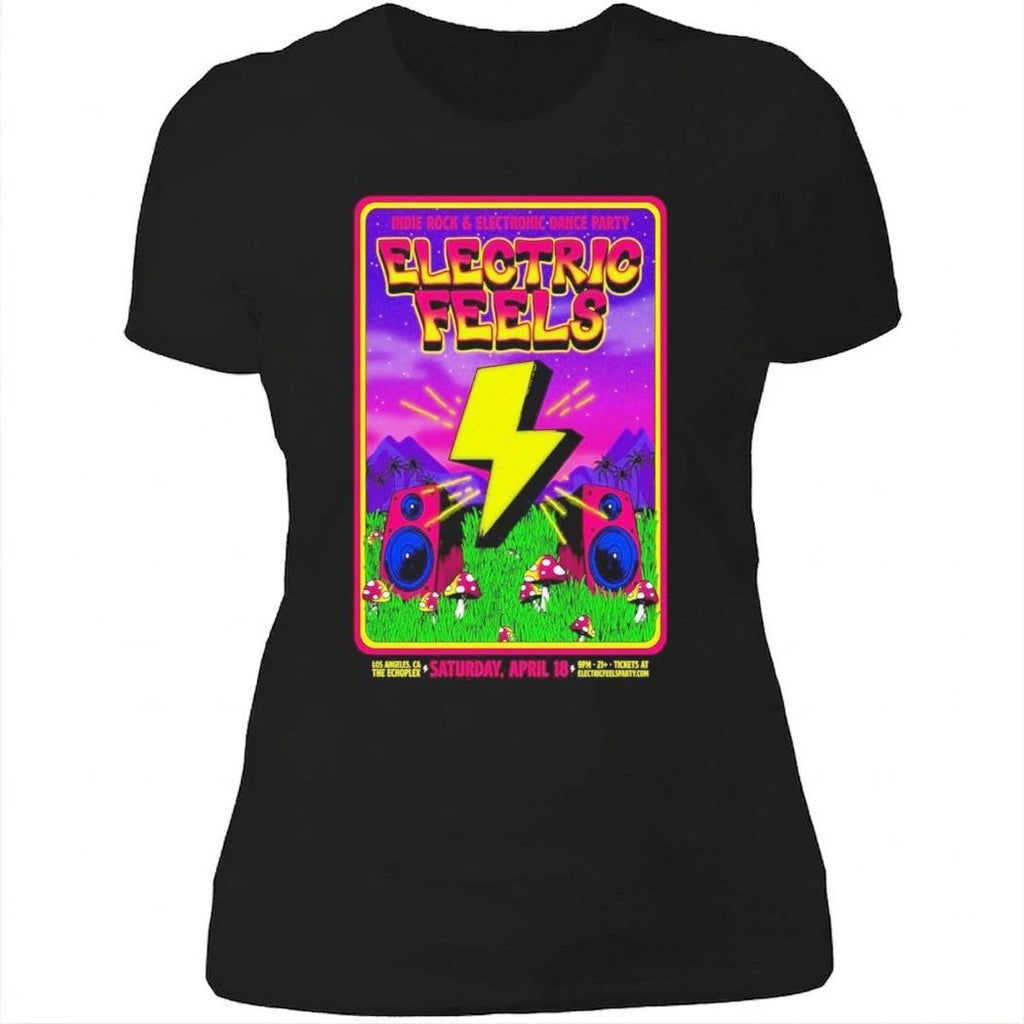 Electric Feels April 18 2026, Los Angeles CA Shirt