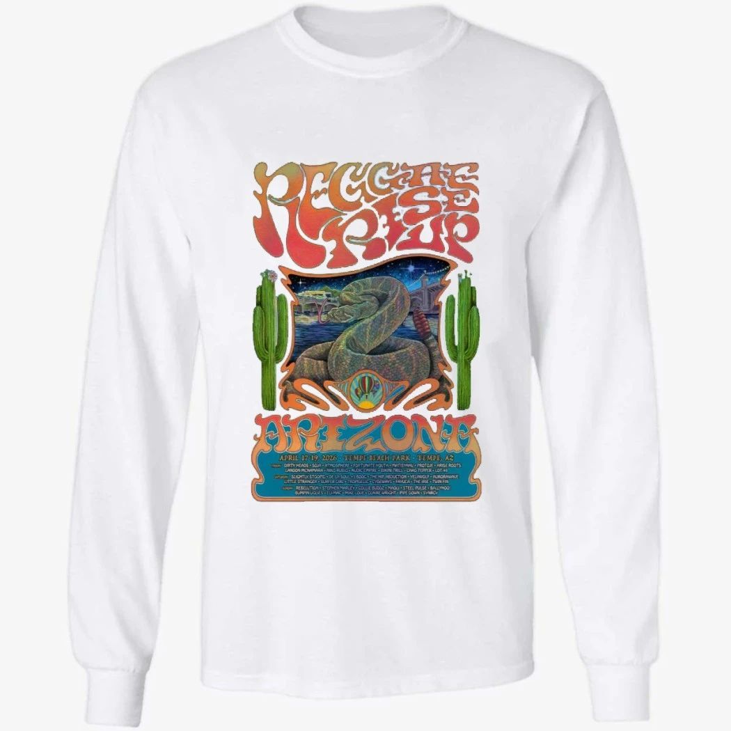 Reggae Rise Up Arizona Festival Tempe AZ 4.17-4.19.2026 Shirt