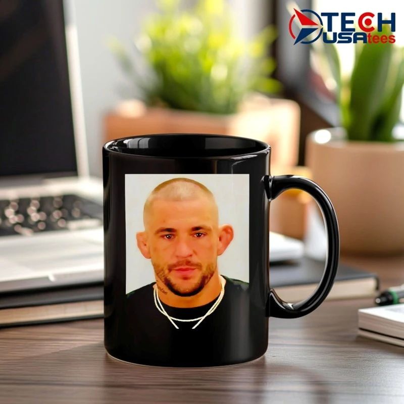 Dustin Poirier mugshot shirt