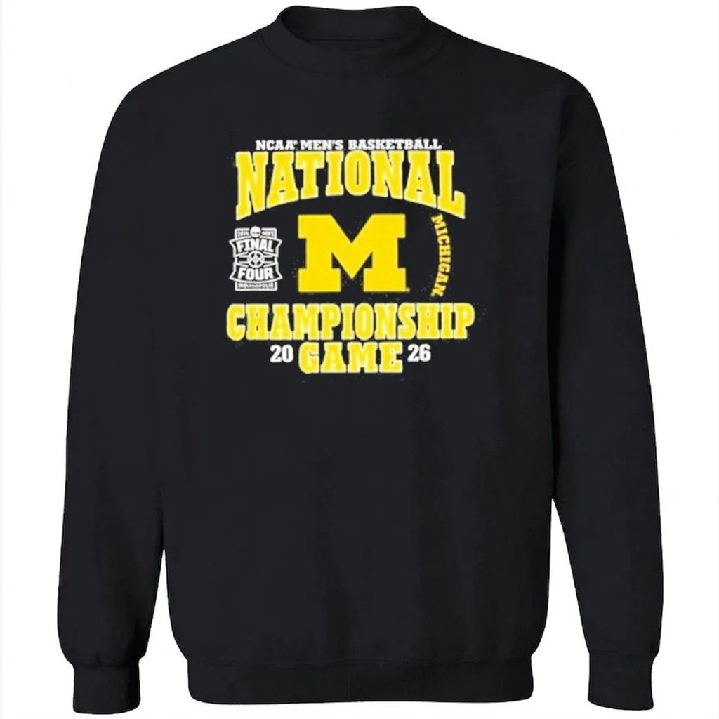 Michigan Wolverines 2026 National Championship game T-Shirt