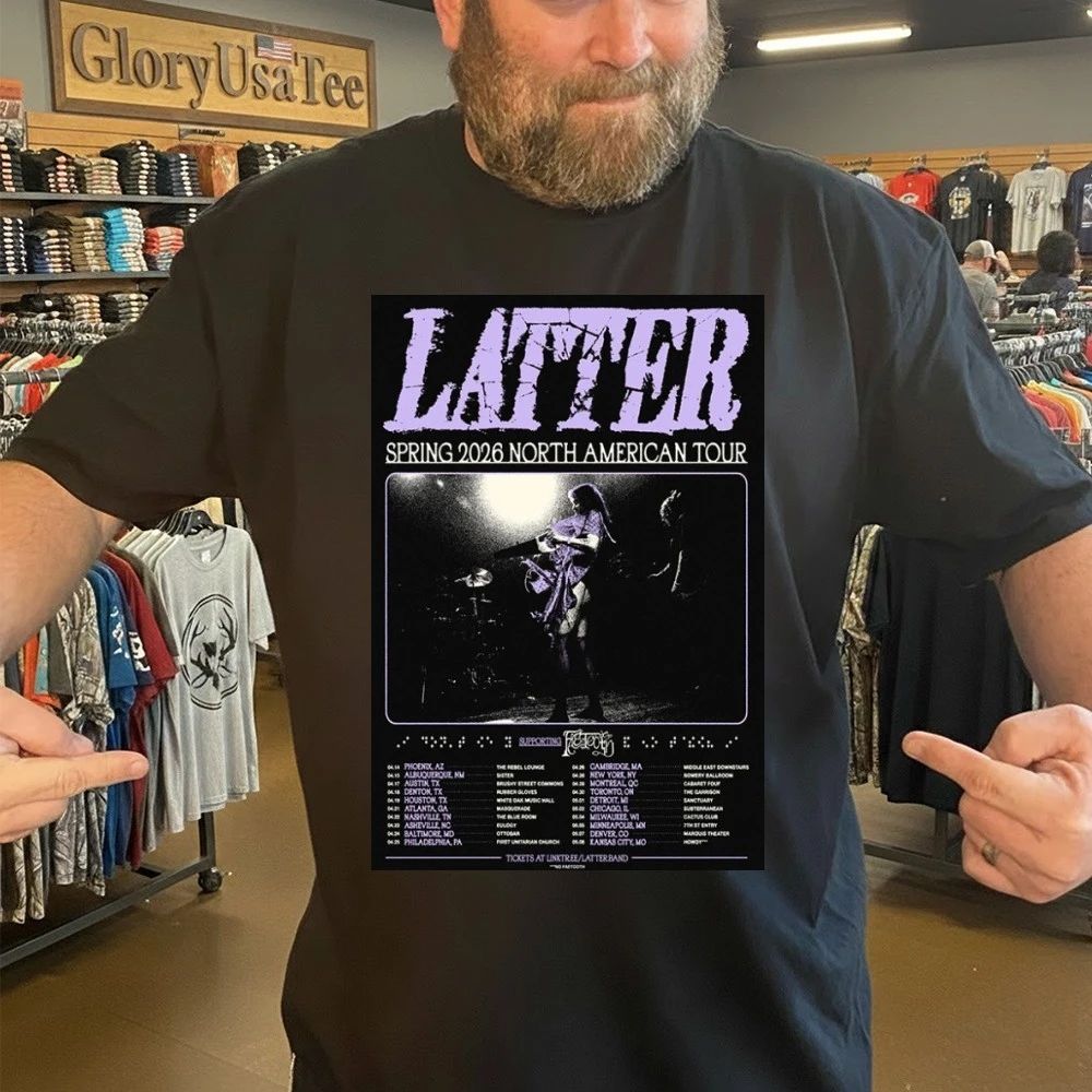 Latter Spring 2026 North American Tour 2026 Poster Shirt