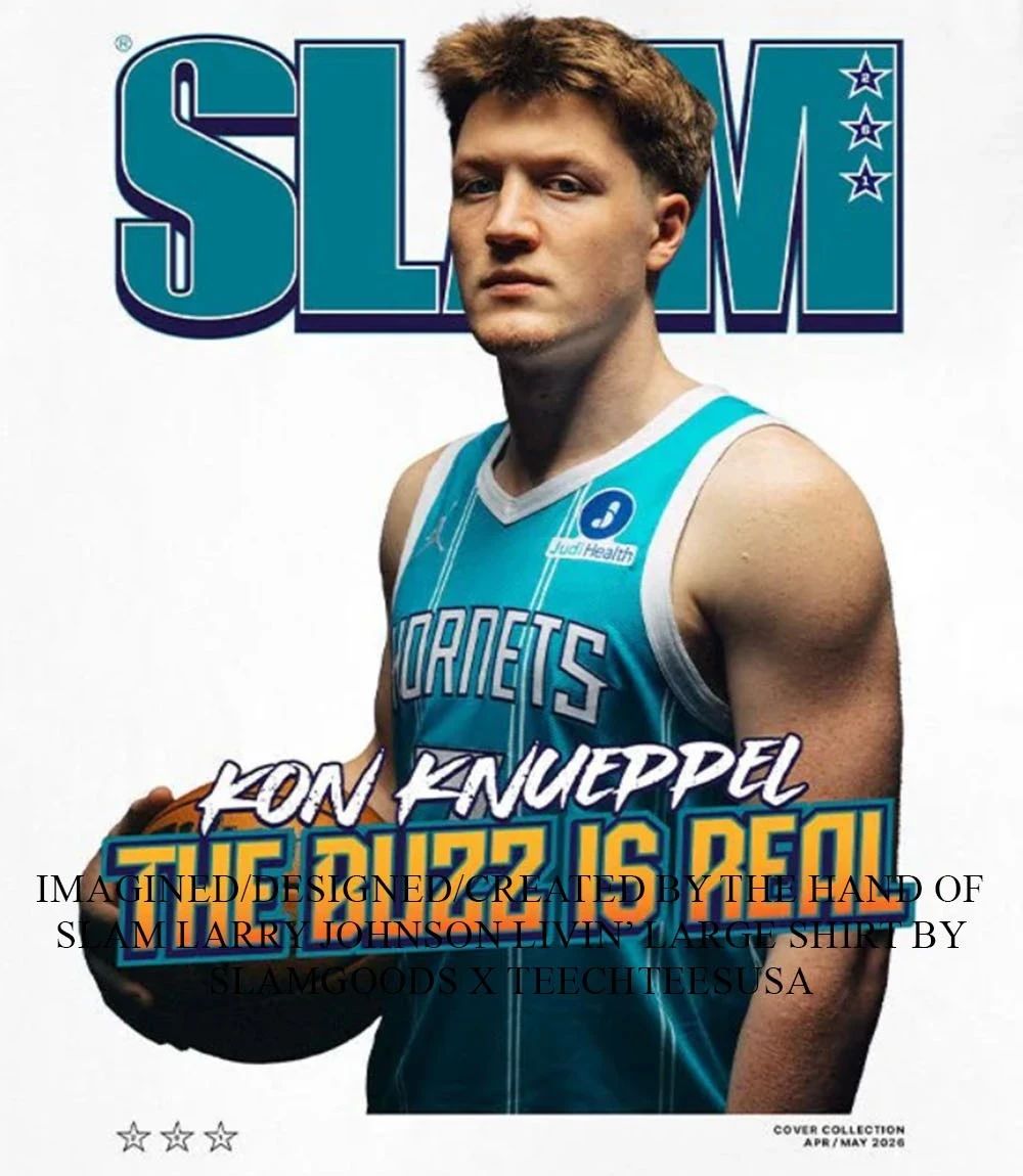 SLAM Charlotte Hornets Kon Knueppel The Buzz is real shirt by slamgoods