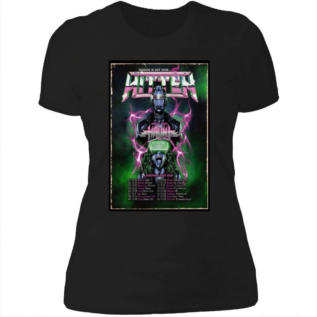 HITTEN European 2026 Shows Poster Shirt
