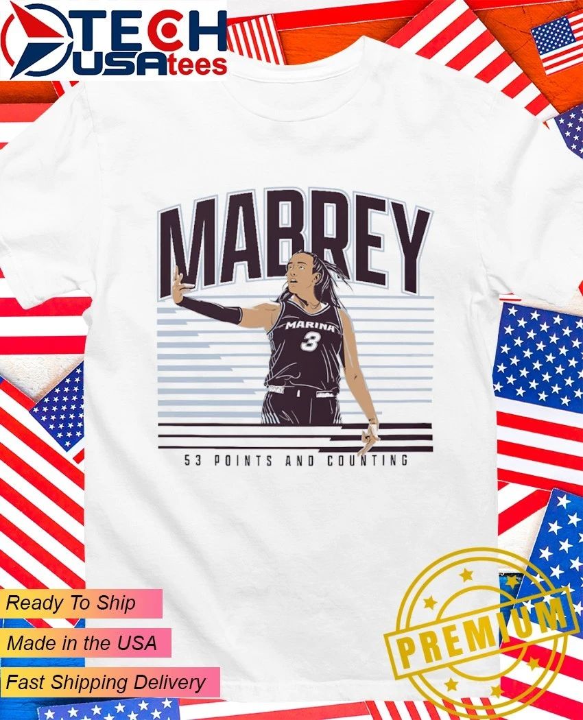 Marina Mabrey WNBA The 53-Point and Counting Game shirt
