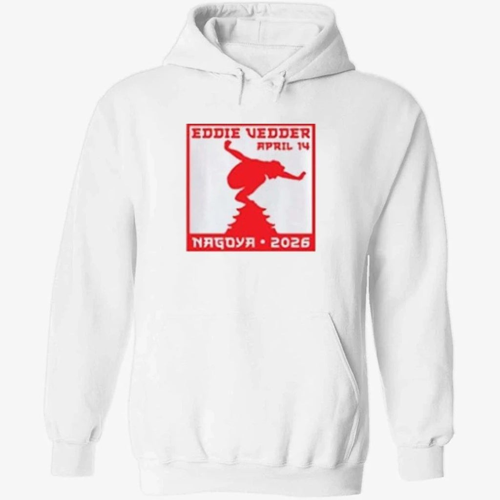 Eddie Vedder 14 2026 Show Merch Nagoya Japan Concert Shirt