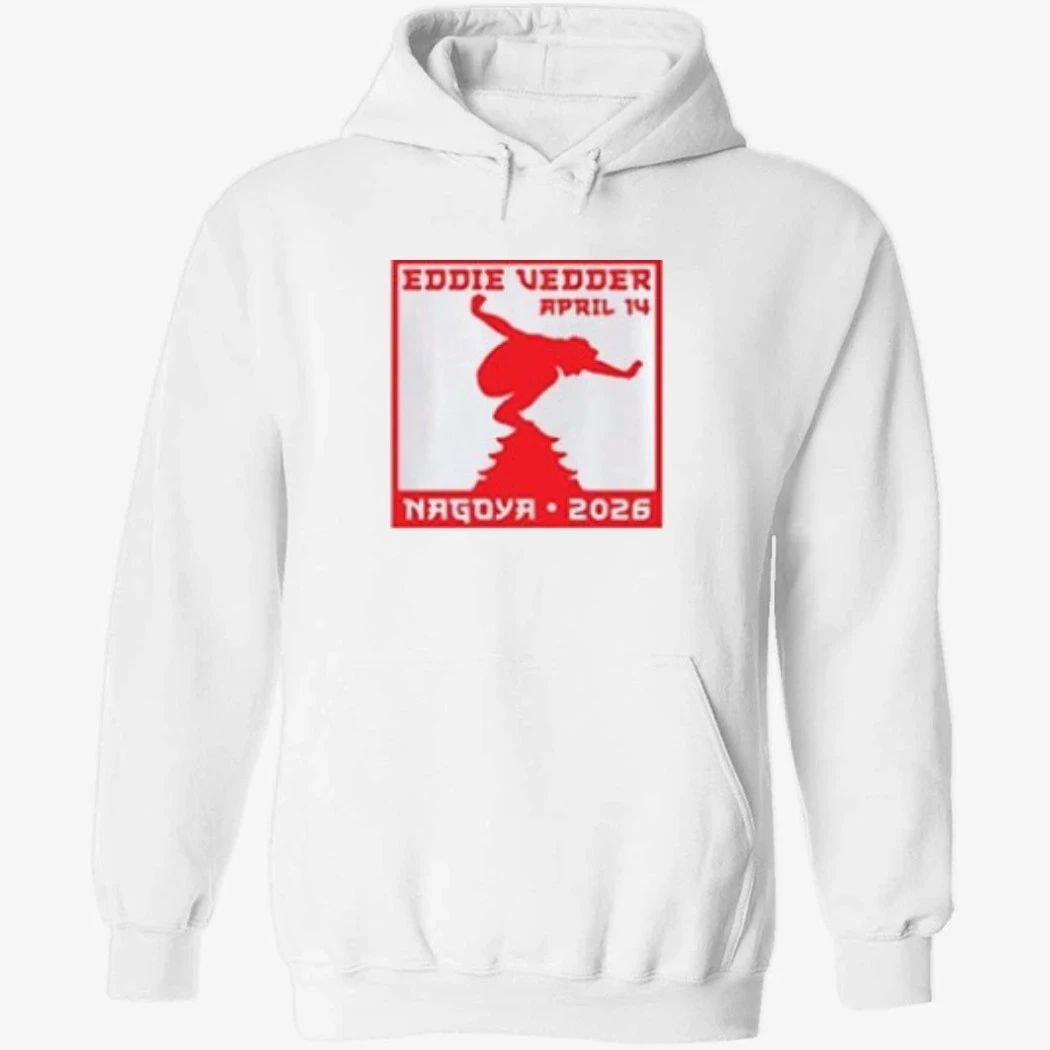 Eddie Vedder 14 2026 Show Merch Nagoya Japan Concert Shirt