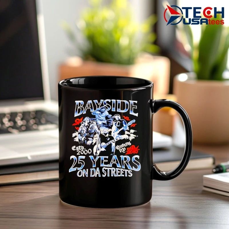 Bayside 25 Years on Da Streets est 2000 shirt