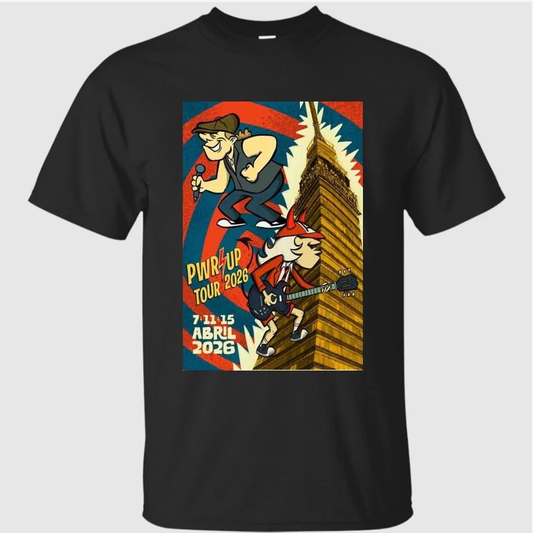 ACDC At Estadio GNP Seguros In Mexico City Mexico On Apr 7 2026 Shirt
