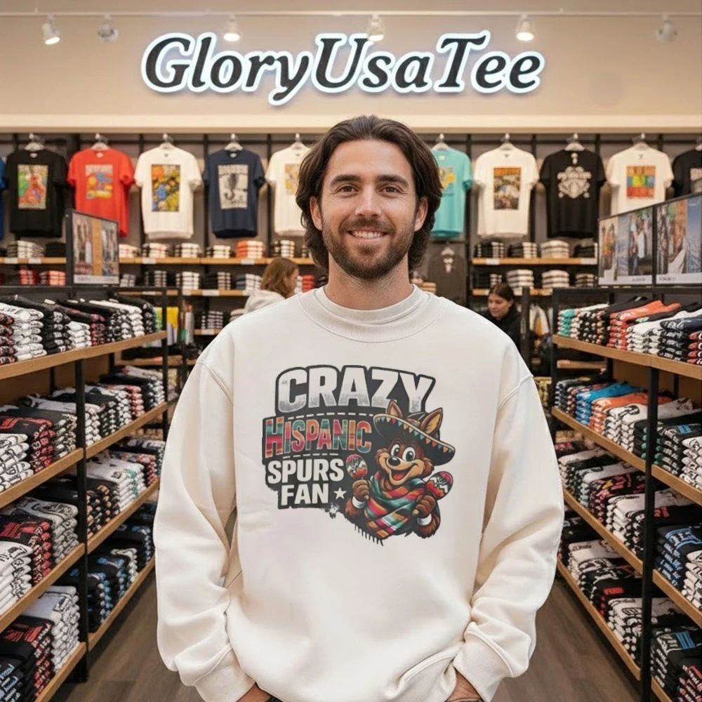 Crazy Hispanic Spurss Fan Shirt