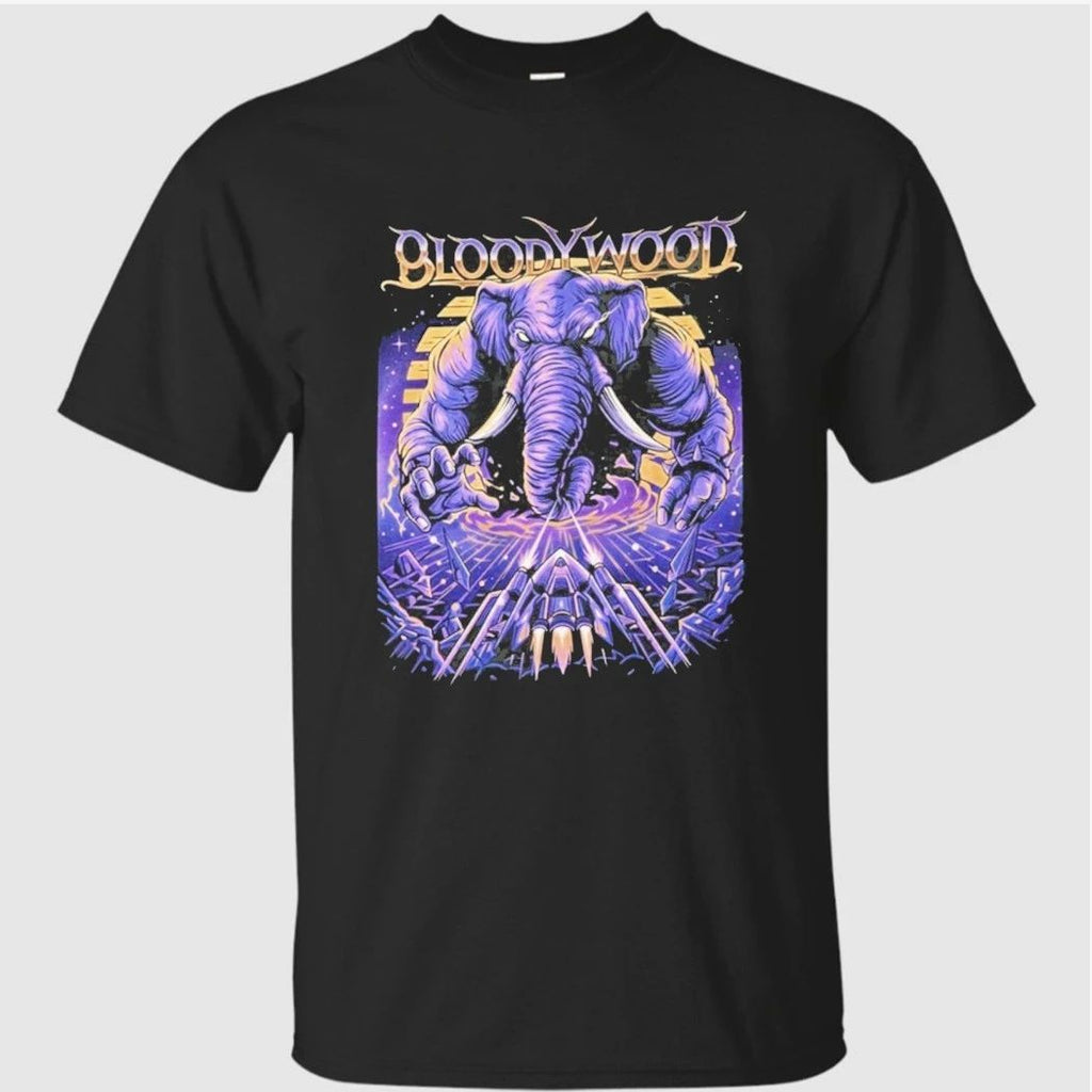 Bloodywood Merch System Of A Brown USA Tour 2026 Cosmic Elephant Shirt