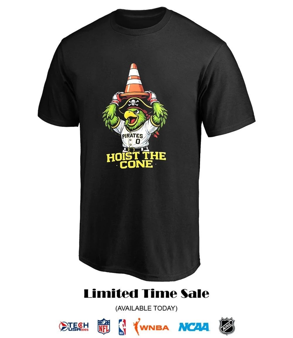 Hoist The Cone Pittsburgh Pirates Baseball mascot shirt