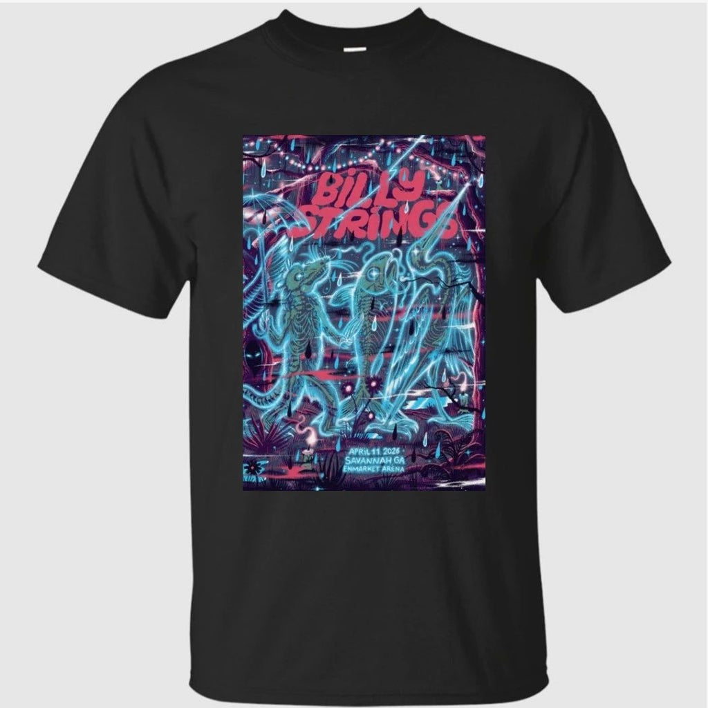 Billy Strings In Savannah GA On Apr 11 2026 Tour Shirt