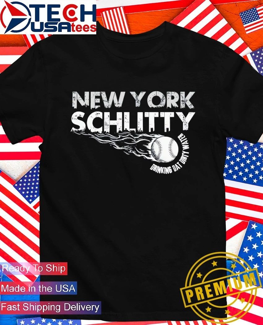 Cam Schlittler Yankees New York Schlitty drinking dat dirty water shirt