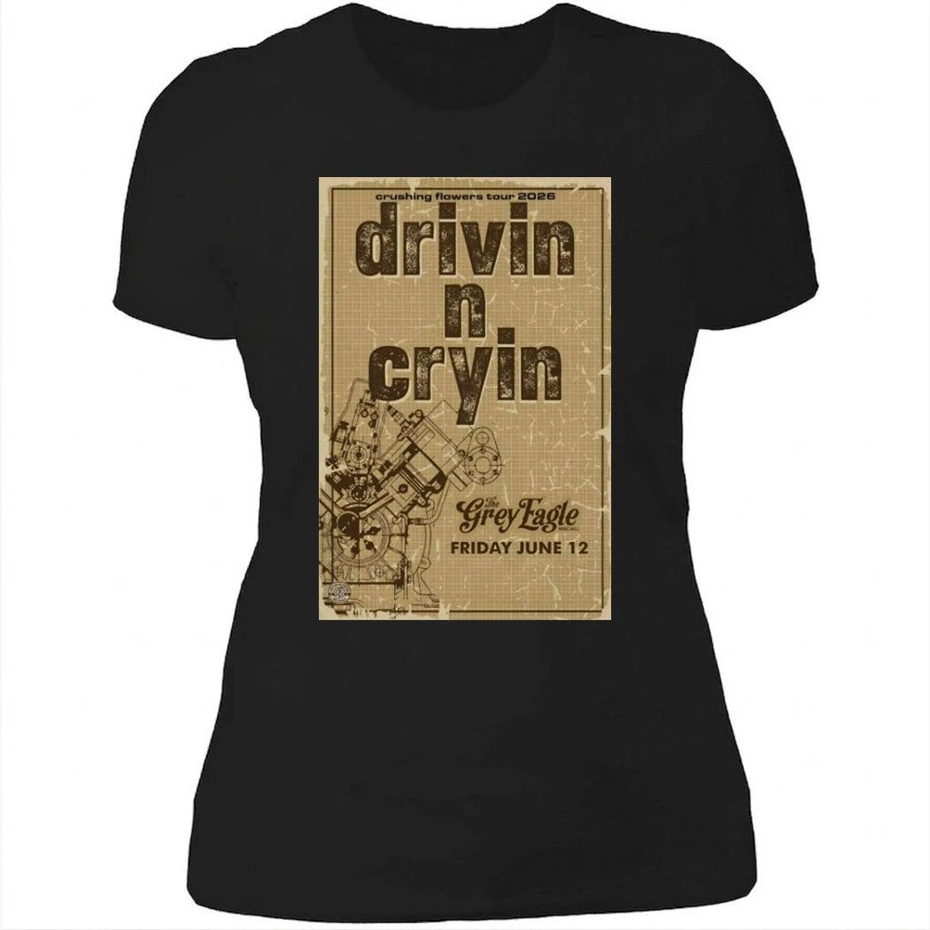Drivin N Cryin June 12 2026 In Asheville NC Poster Shirt