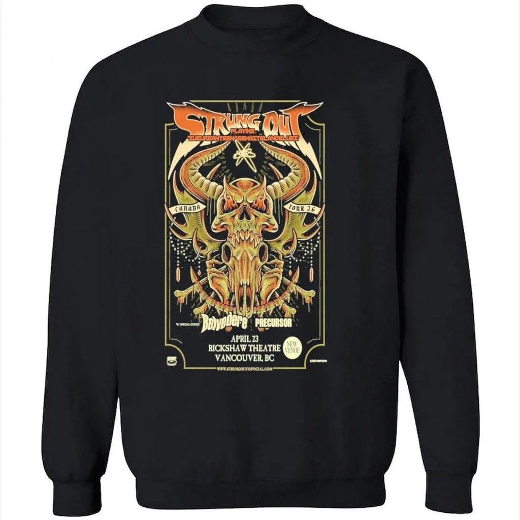 Strung Out Rickshaw Theatre April 23 2026 Vancouver, BC Shirt