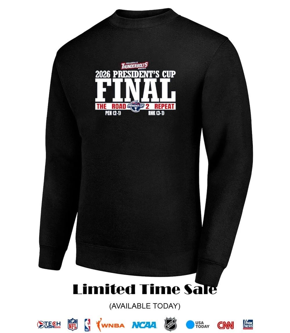 Evansville Thunderbolts 2026 President’s Cup Final shirt