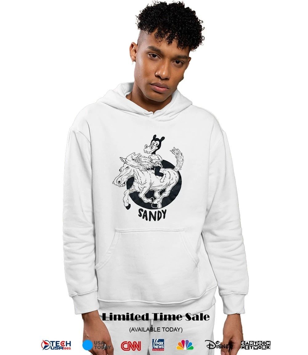 Sandy horse shirt