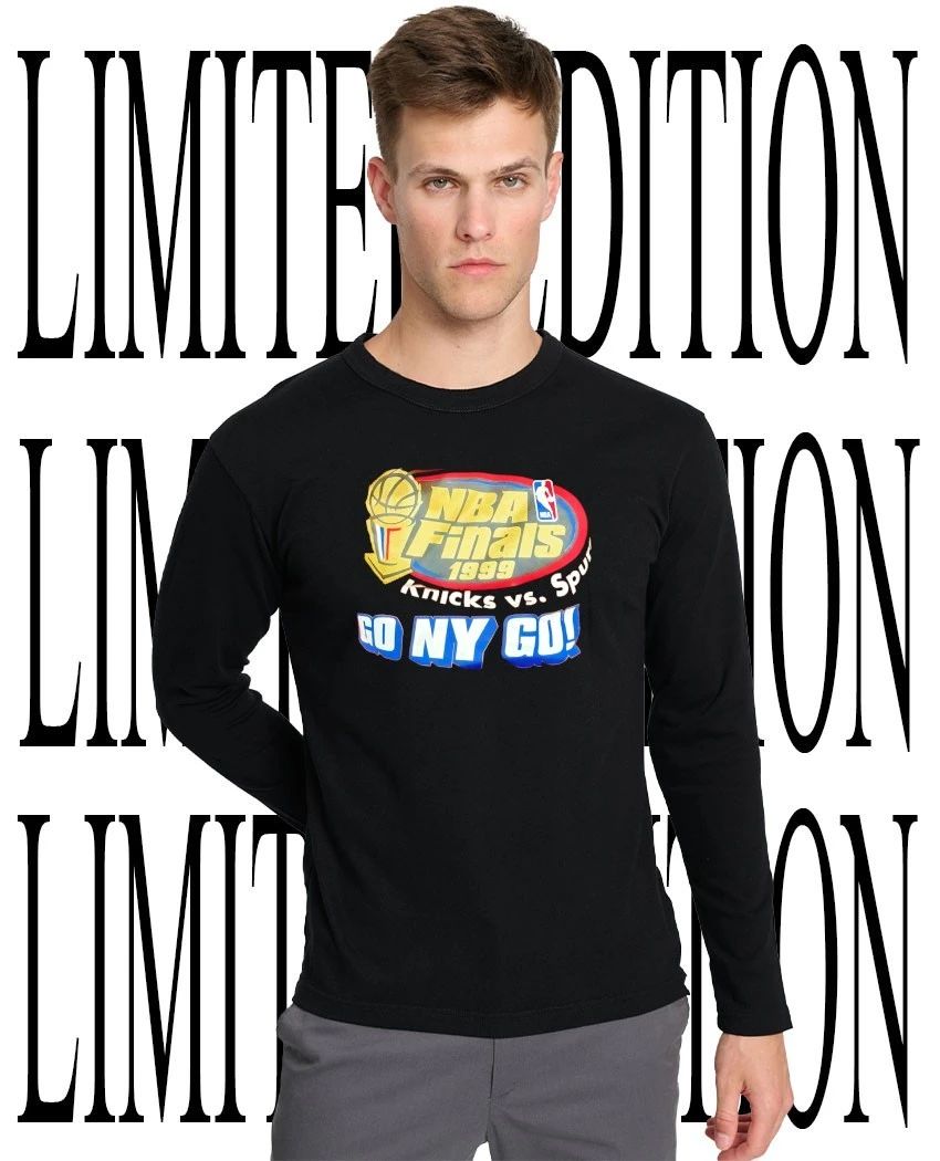 NBA Finals 1999 Knicks vs. Spurs go NY go tee