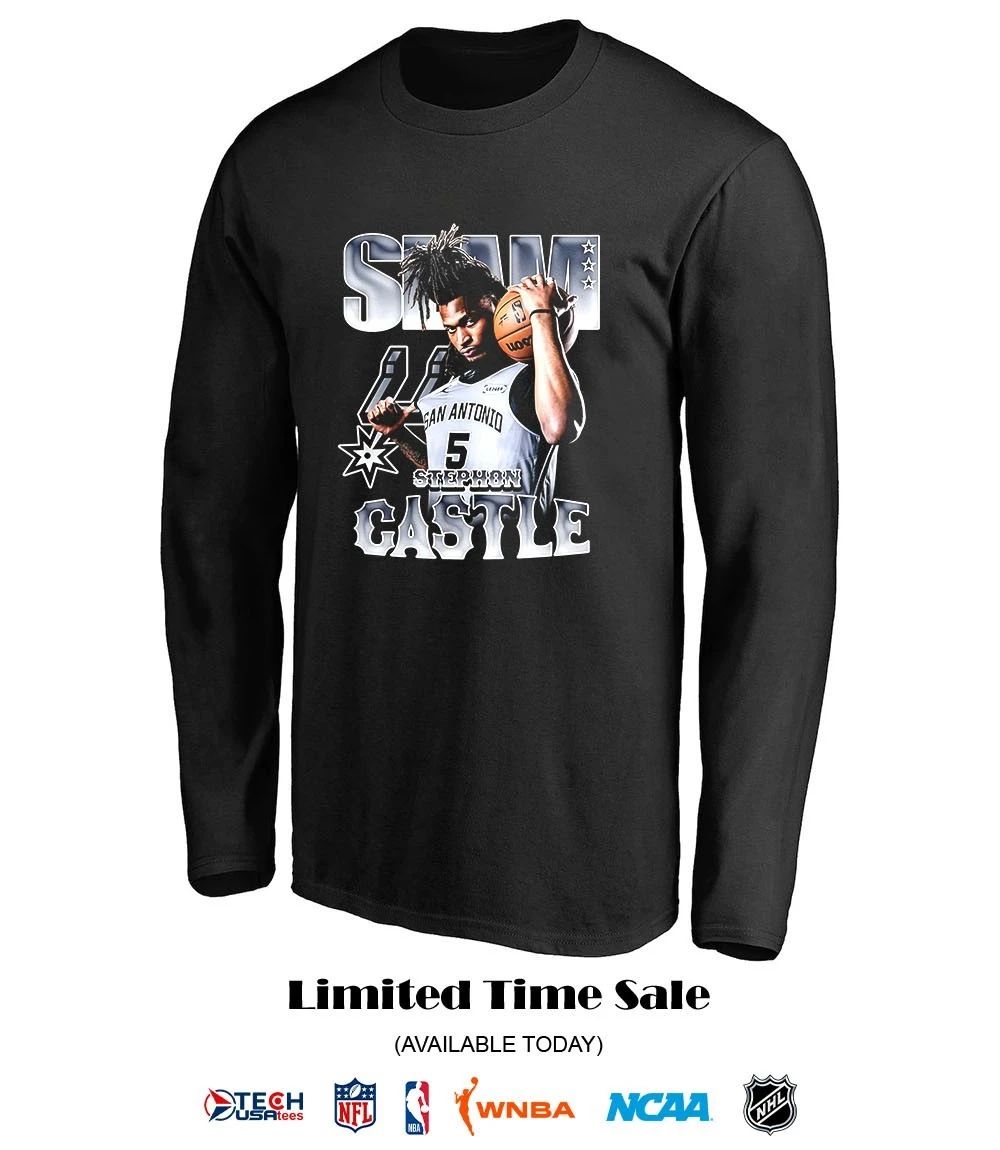 SLAM Stephon Castle San Antonio Spurs shirt