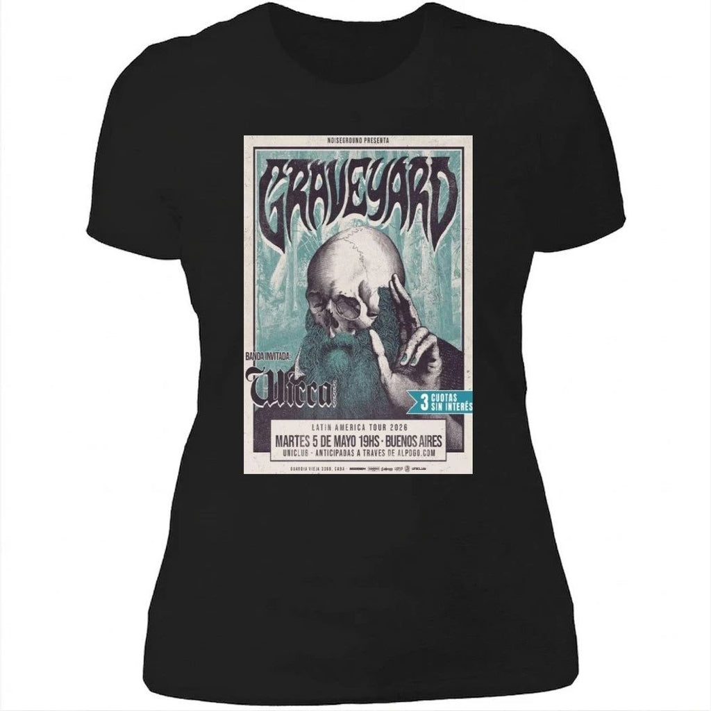Graveyard Buenos Aires Martes 5 de Mayo 19hs 2026 Poster Shirt